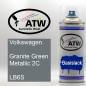 Preview: Volkswagen, Granite Green Metallic 2C, LB6S: 400ml Sprühdose, von ATW Autoteile West.